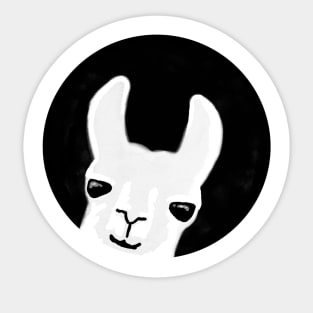 Llama Karma Sticker